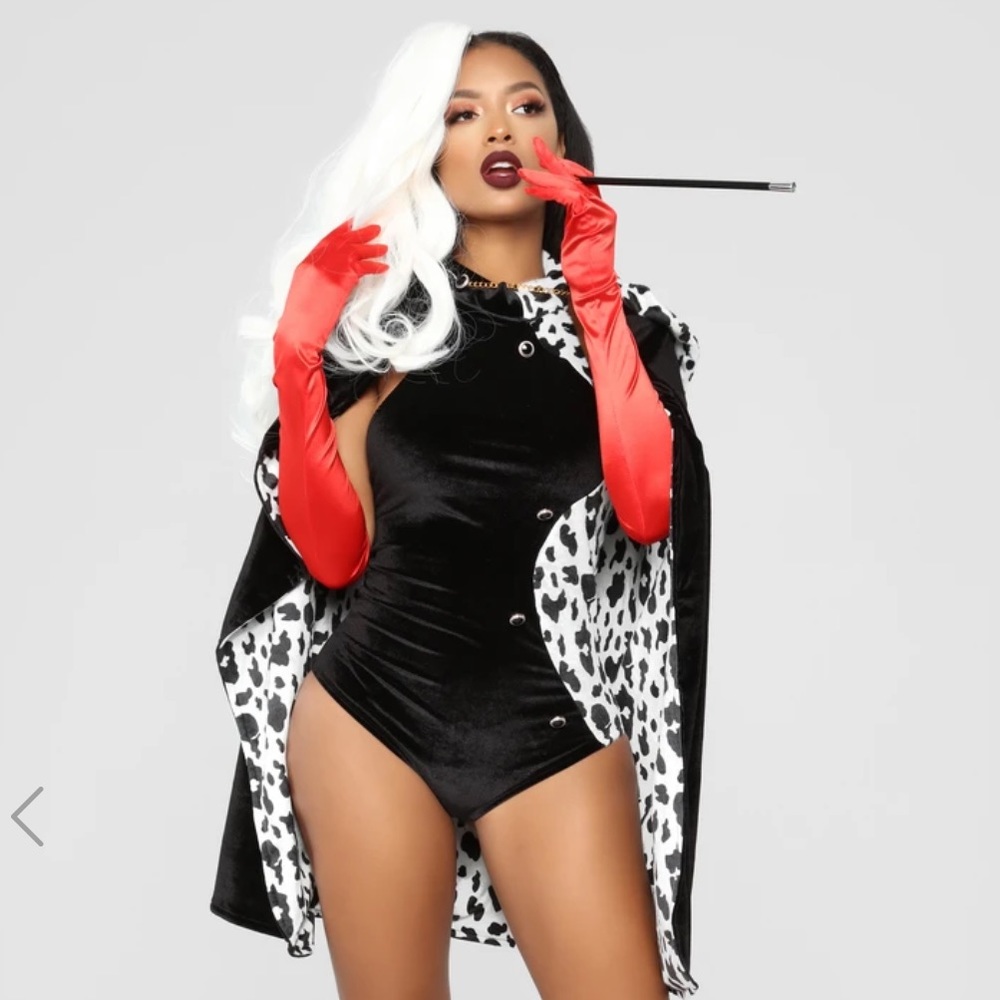 Devilish Villain Costume - Black